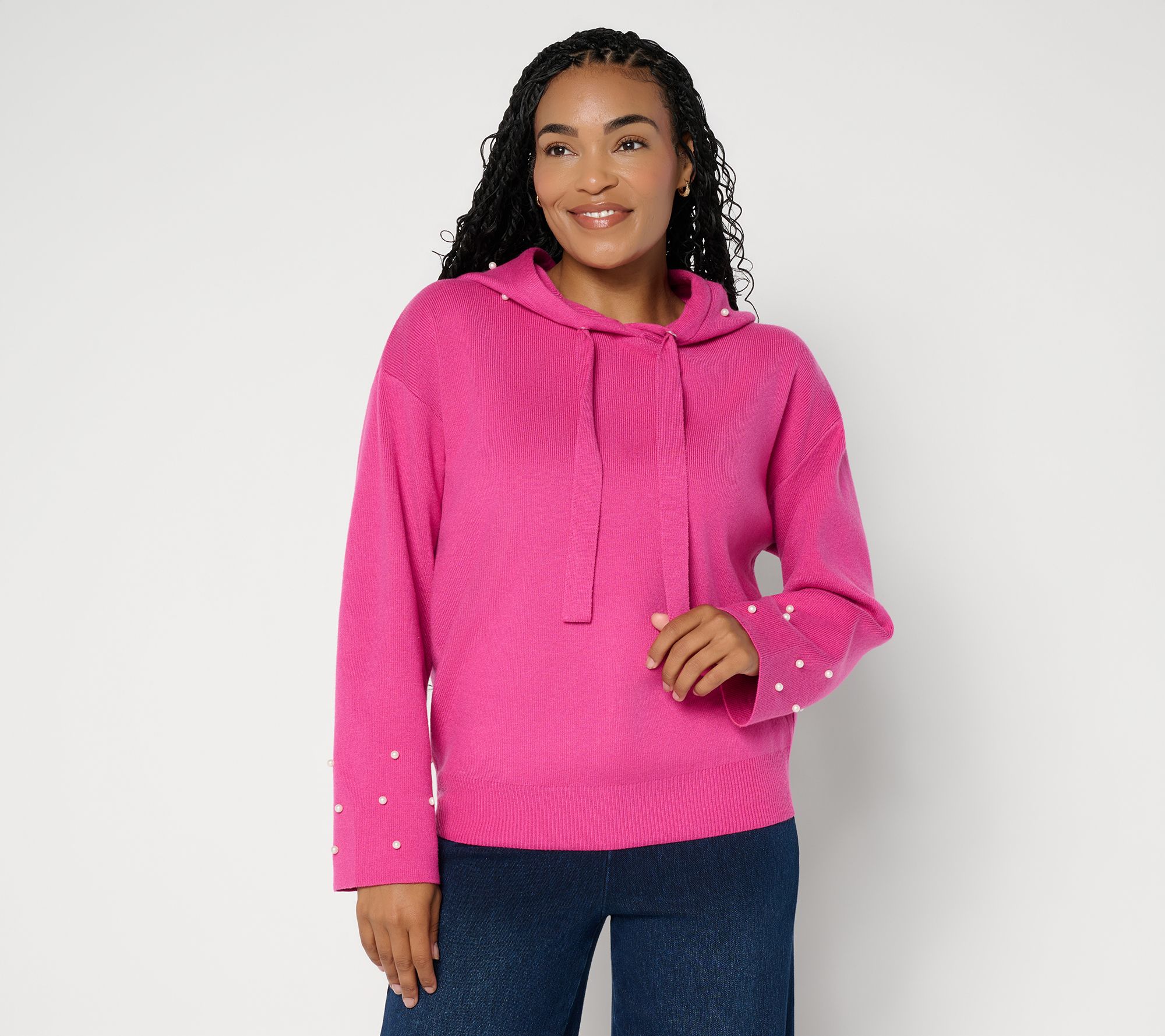  Women with Control Pearl Sweater Hoodie