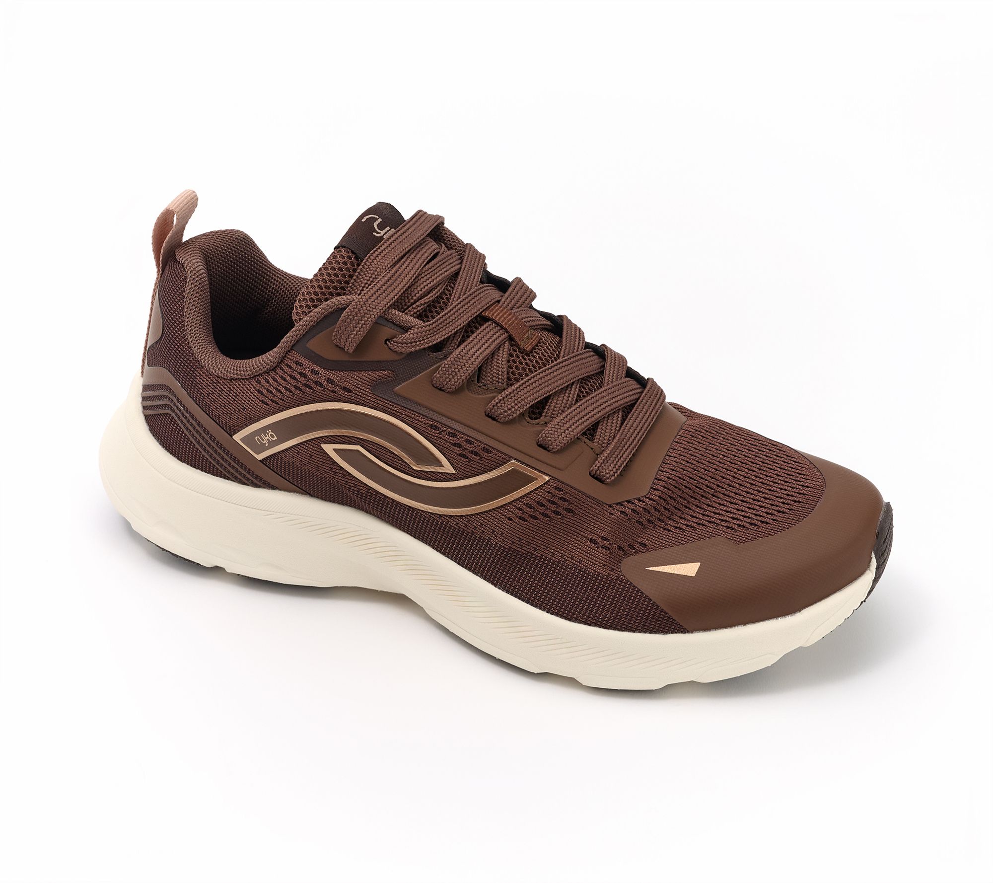 Ryka Lace Up Walking Sneakers - Devine