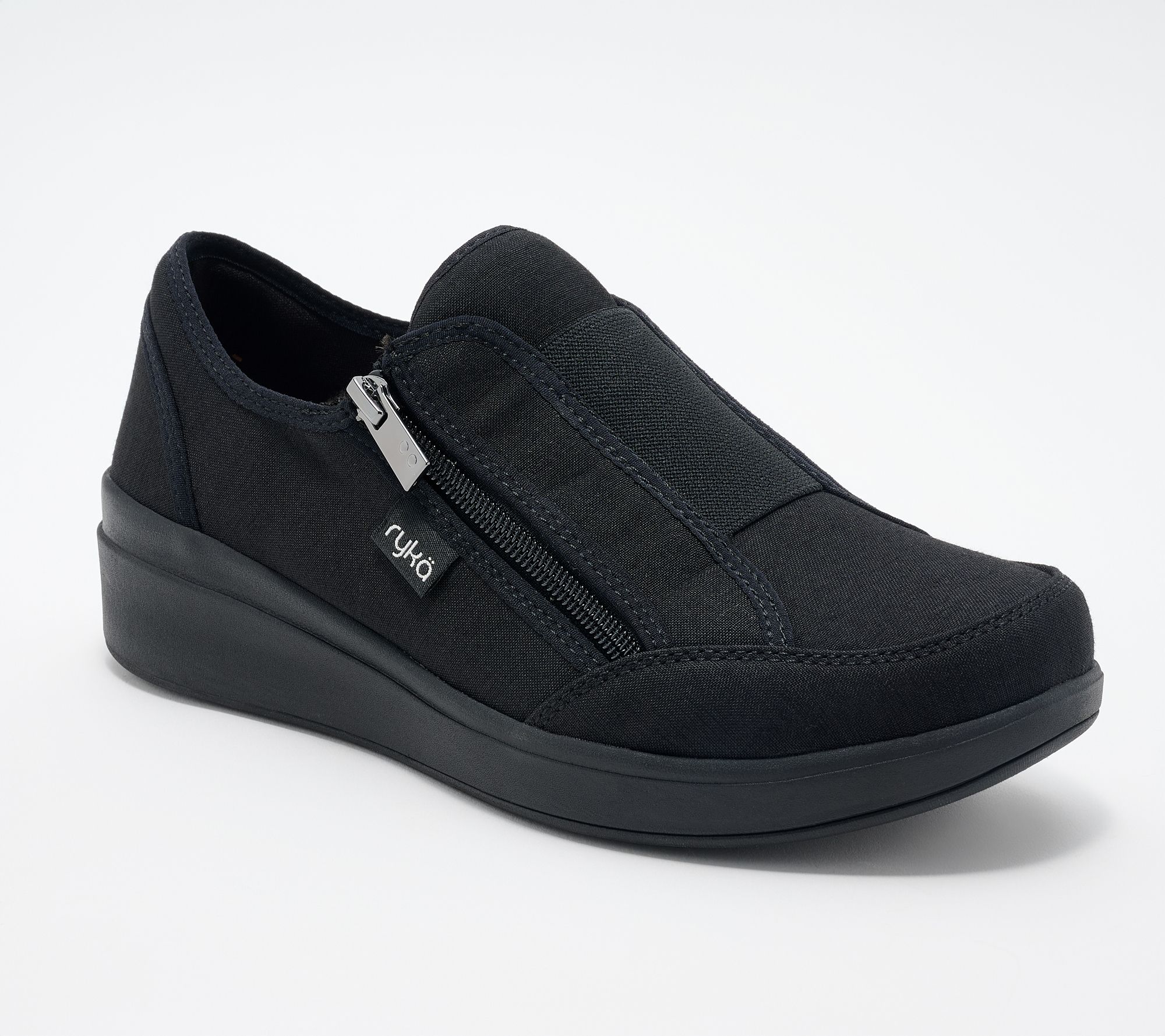 "As Is" Ryka Side Zip Slip- Ons- Lounge