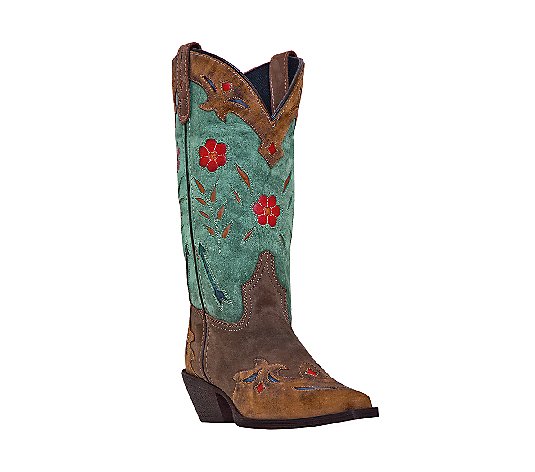Laredo Leather Cowboy Boots - Miss Kate