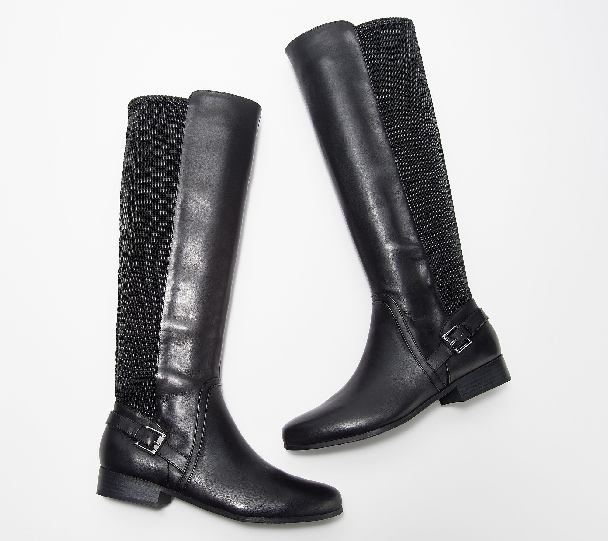 Qvc knee high on sale boots