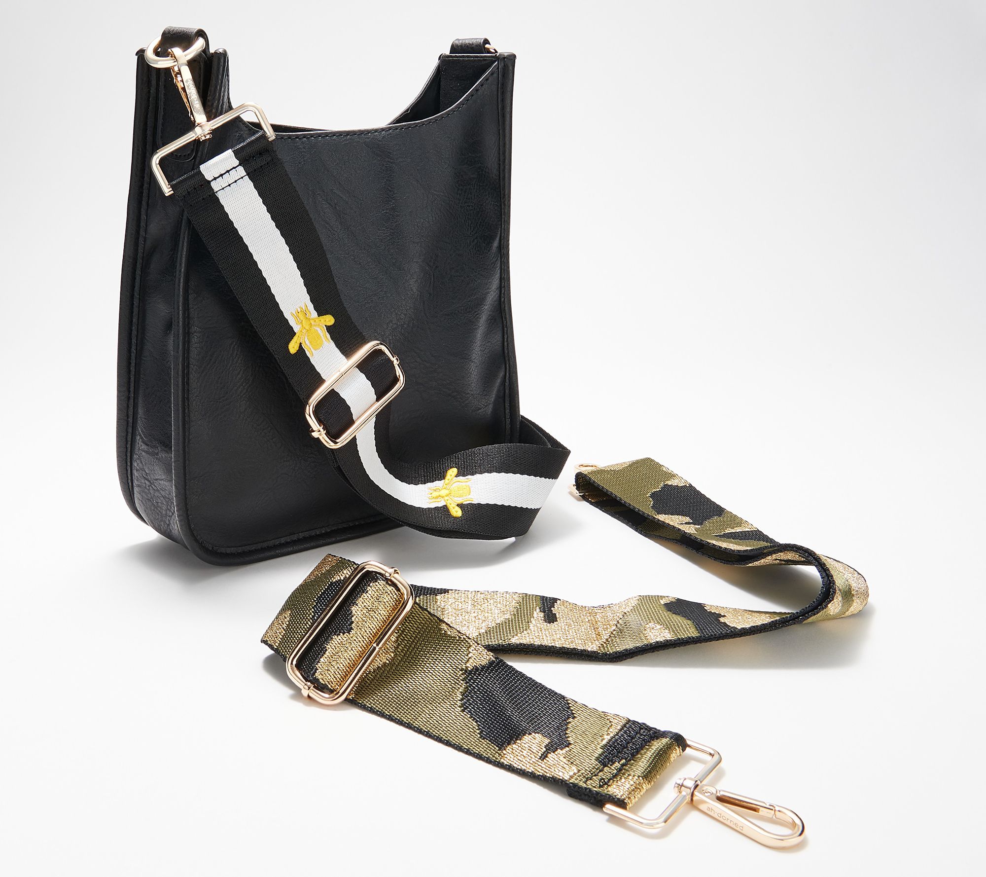 ahdorned fashion crossbody strap