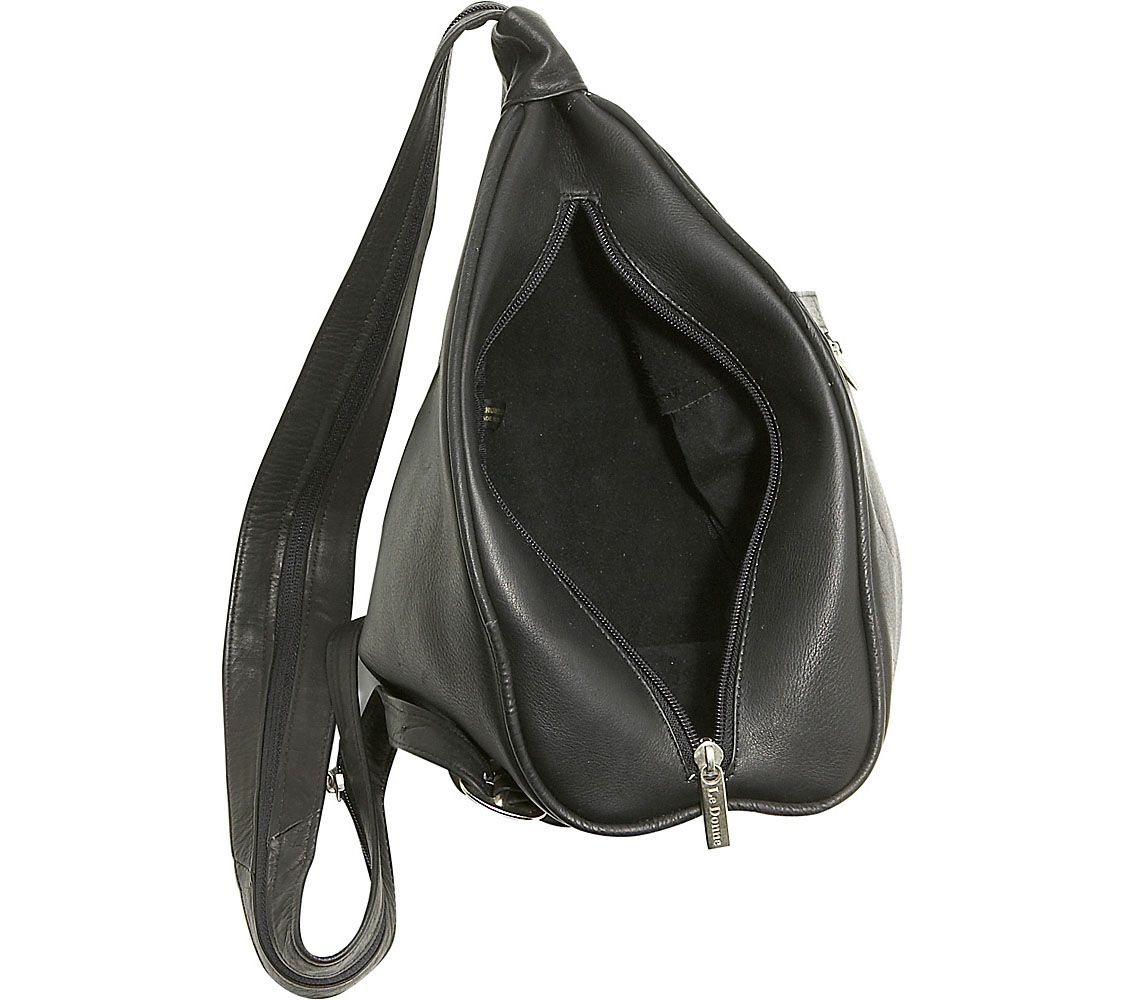 Leather Sling Backpack, Handbags