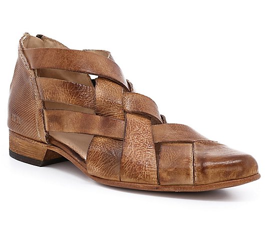 BED STU Woven Leather Sandals - Brittany