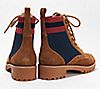 "As Is" Cecelia New York Lace-Up Boots w/ Knit Detail - Theo, 1 of 1