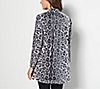 Dennis Basso Printed Sequin Fully Lined Cardigan, 1 of 4