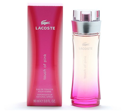Lacoste Touch Of Pink Ladies Eau de Toilette Spray 3 oz