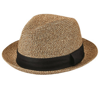 San Diego Hat Co. Mens Ultrabraid Fedora - A558994