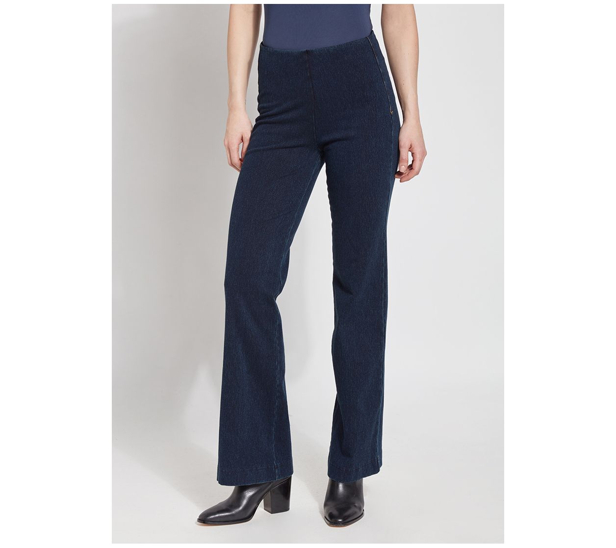 Denim Trouser Jean (Plus Size)  Lyssé New York: Fabric. Fit. Fashion. –  LYSSÉ