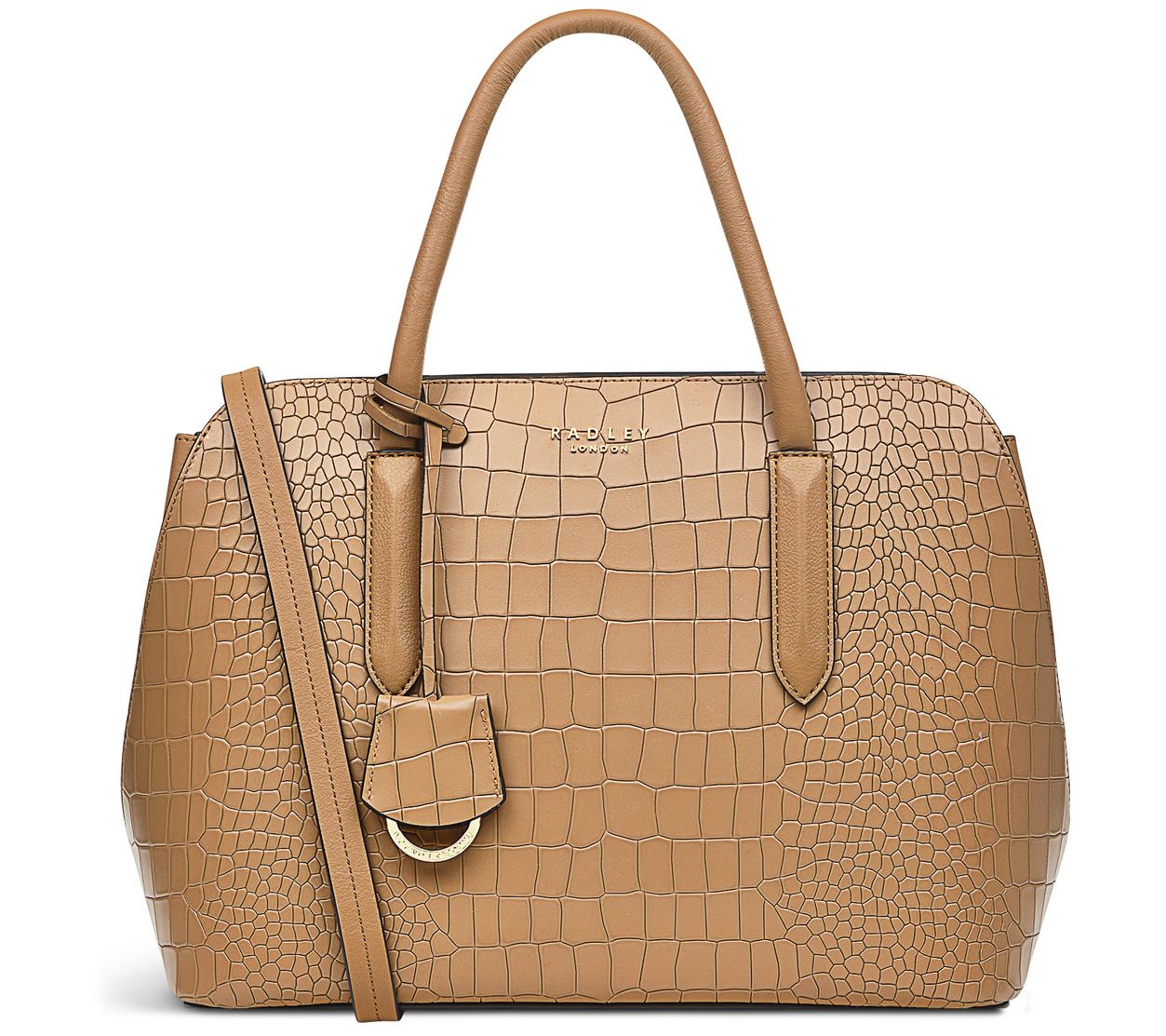 RADLEY London Liverpool Street 2.0 Croc-Look - Zip-Top Satchel