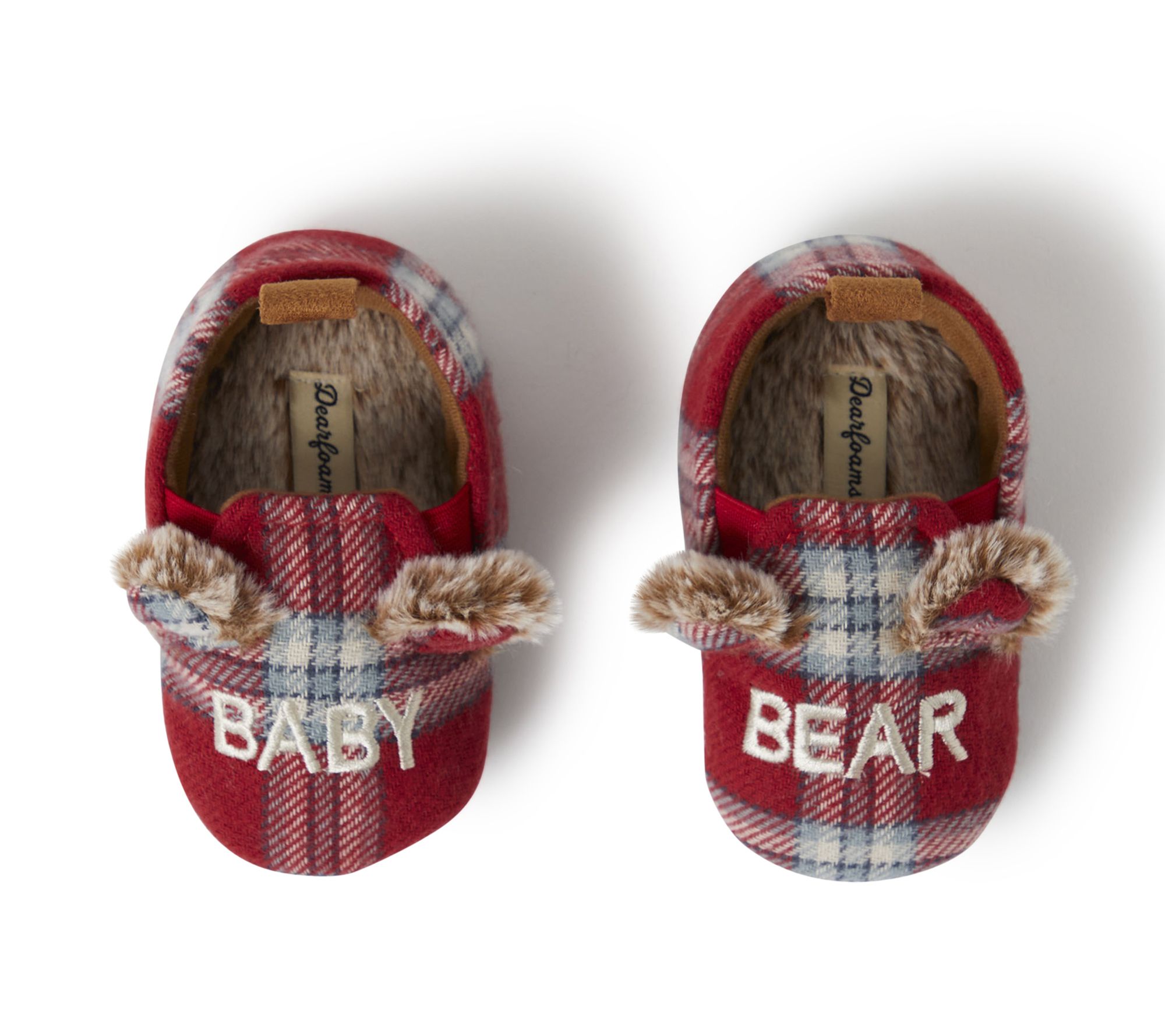 Dearfoams Baby Bear Slipper QVC