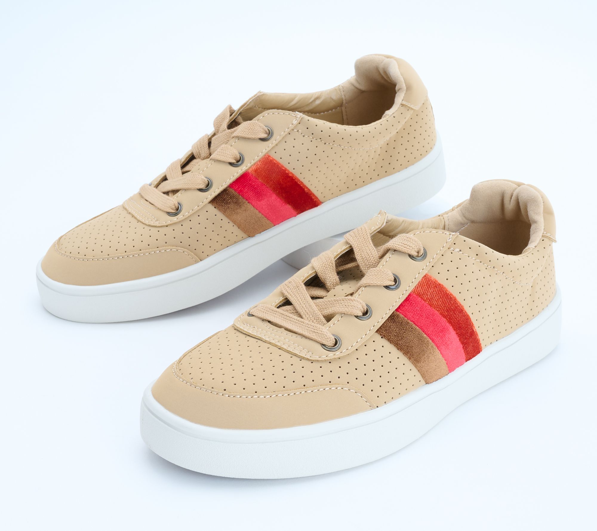 Revitalign Orthotic Casual Sneakers - Belmont Stripe