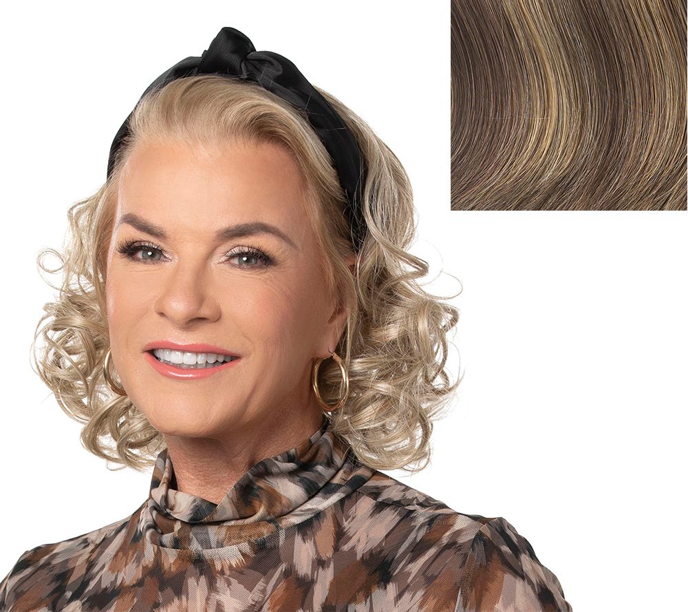 Toni Brattin Wavy Shoulder Length Headband Hairpiece