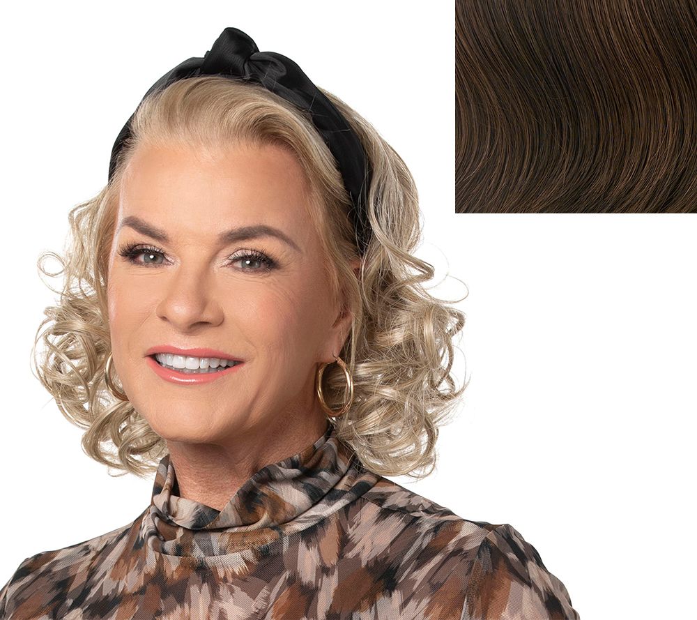 Toni Brattin Wavy Shoulder Length Headband Hairpiece