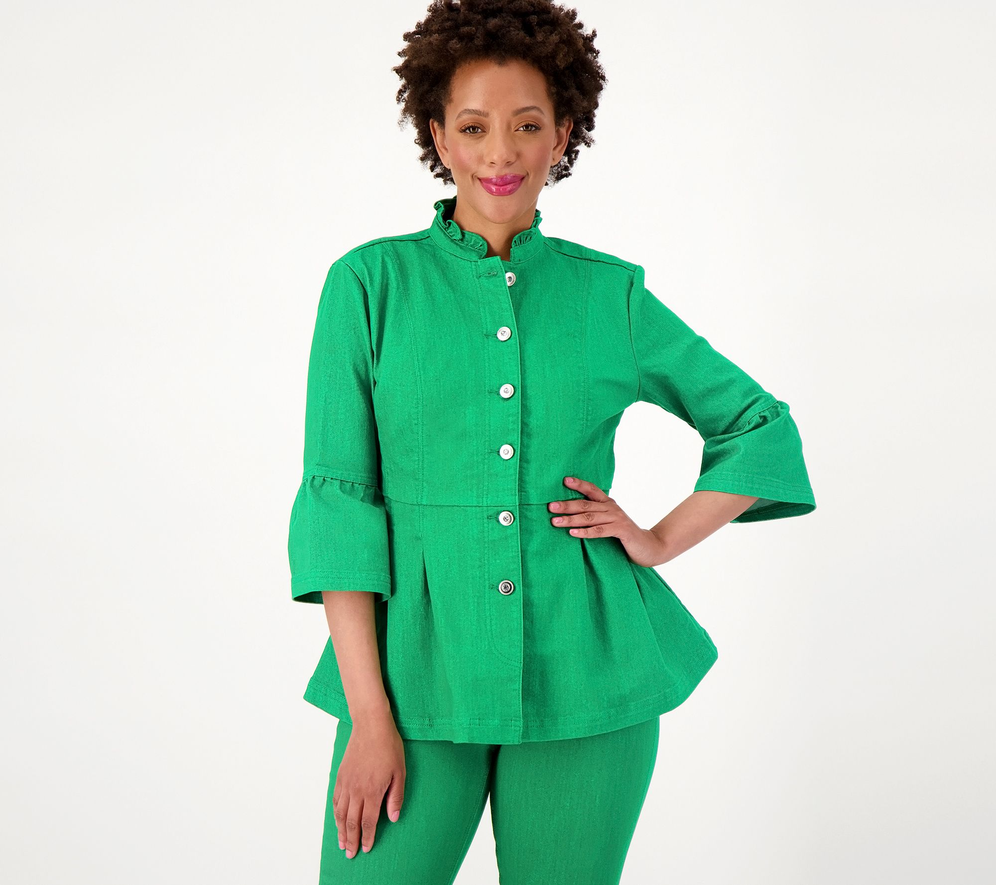 "As Is" Studio Park x Jane Treacy Denim Jacket