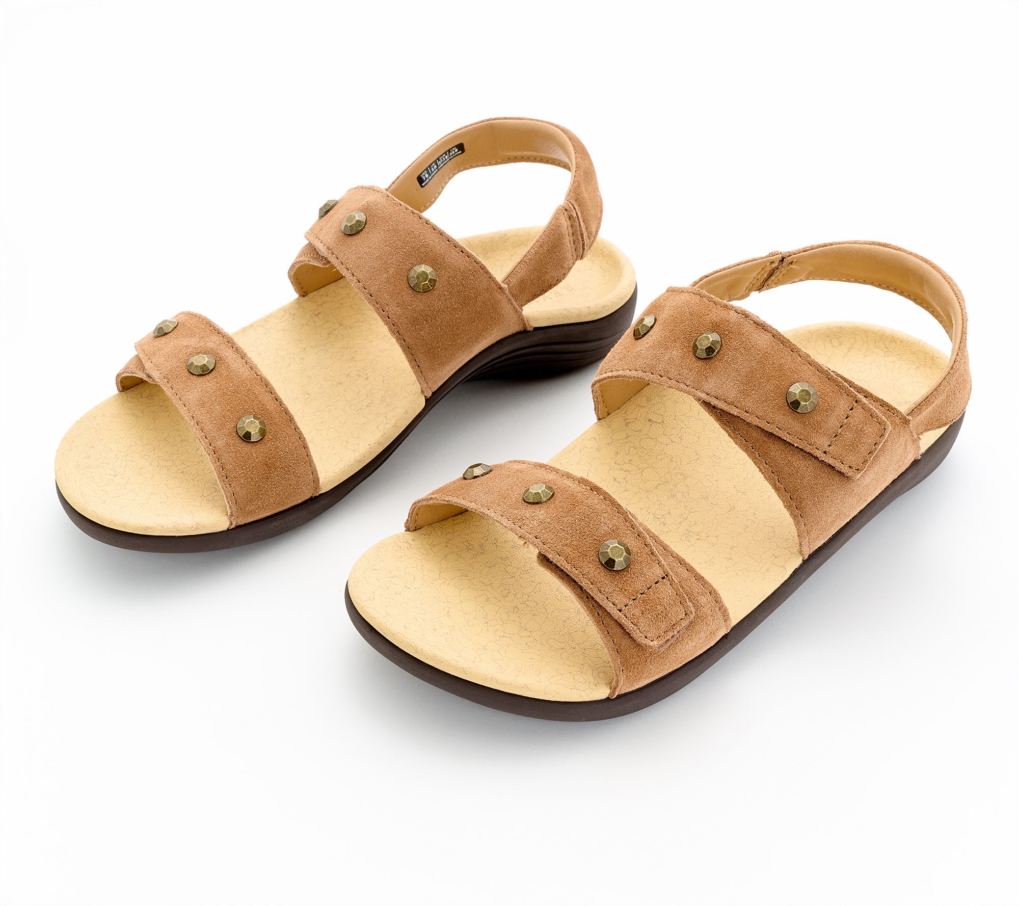 Revitalign Orthotic Adjustable Leather Sandals - Terra
