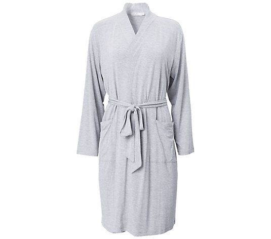 Barefoot Dreams Malibu Collection Soft Jersey Short Robe