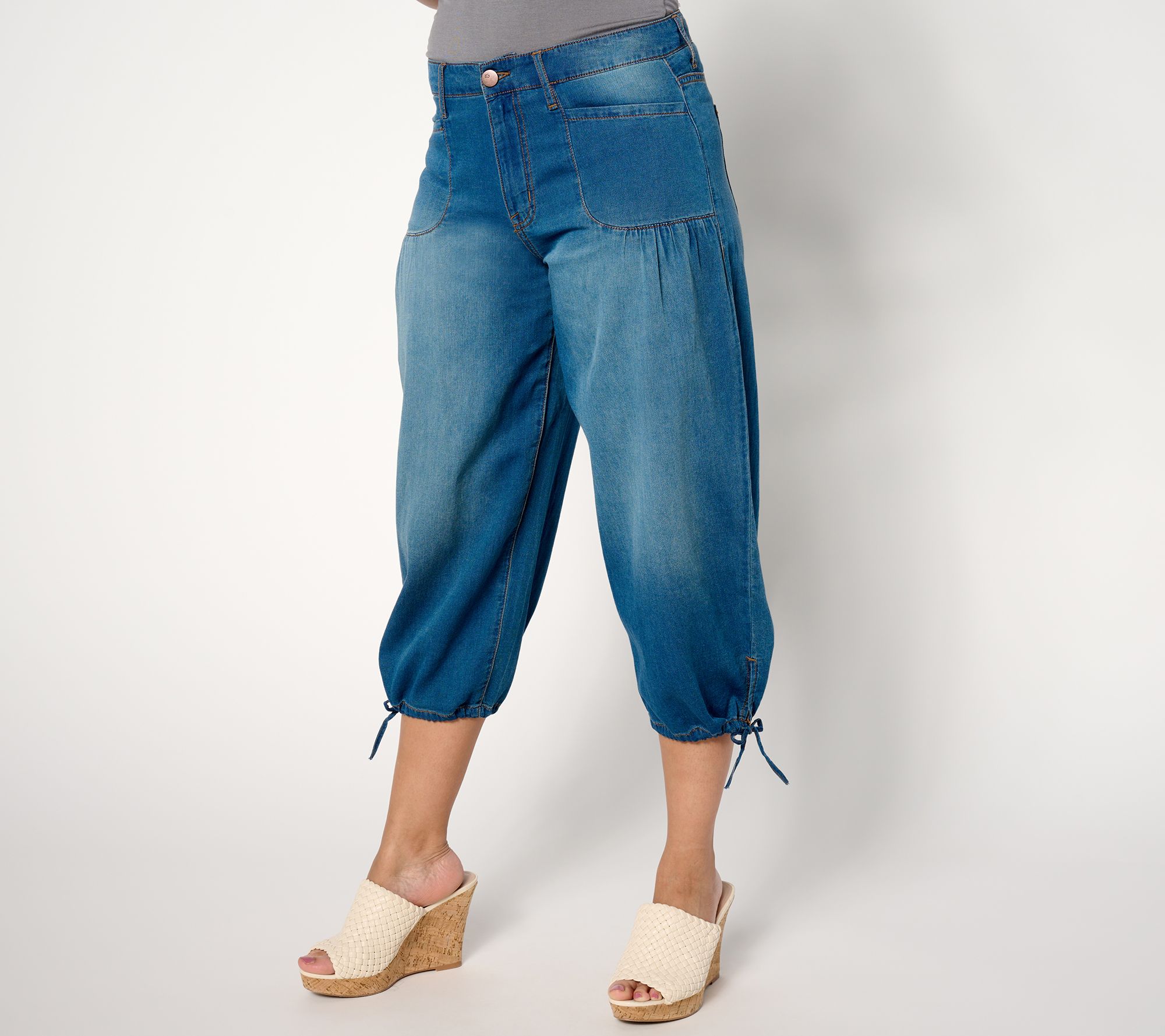 best wide leg jeans for petite women - Anchored In Elegance