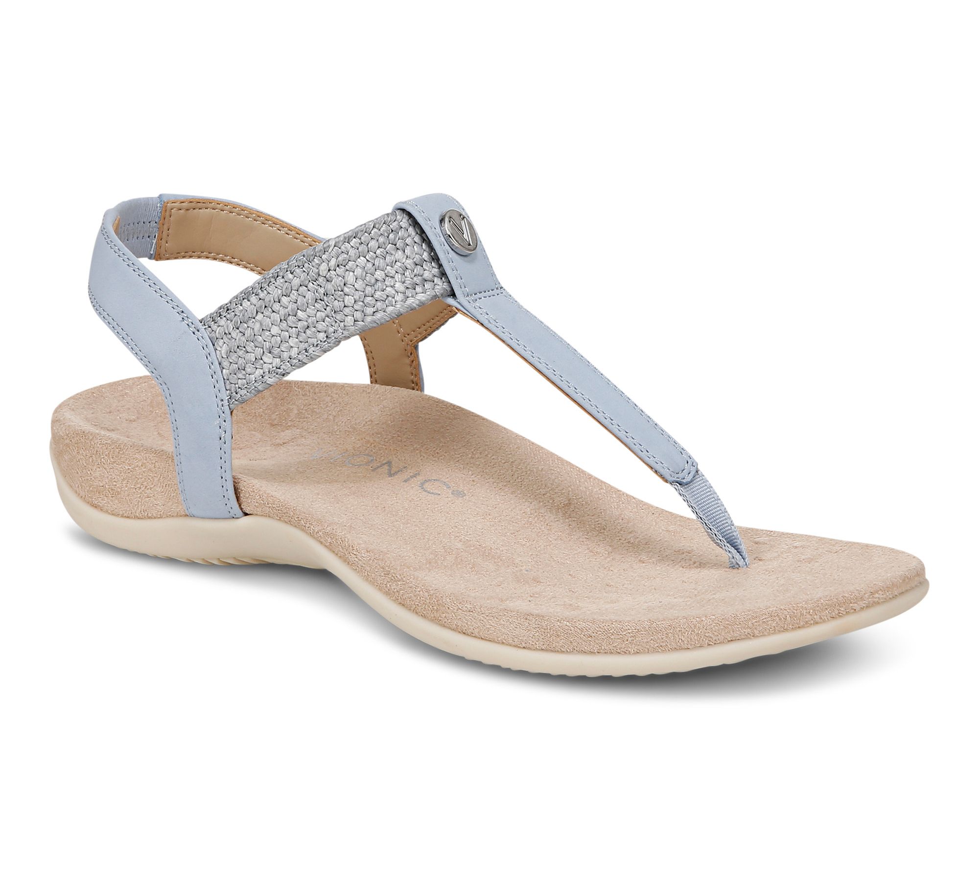 Vionic Patent Leather Thong Sandals - Tide Sport 