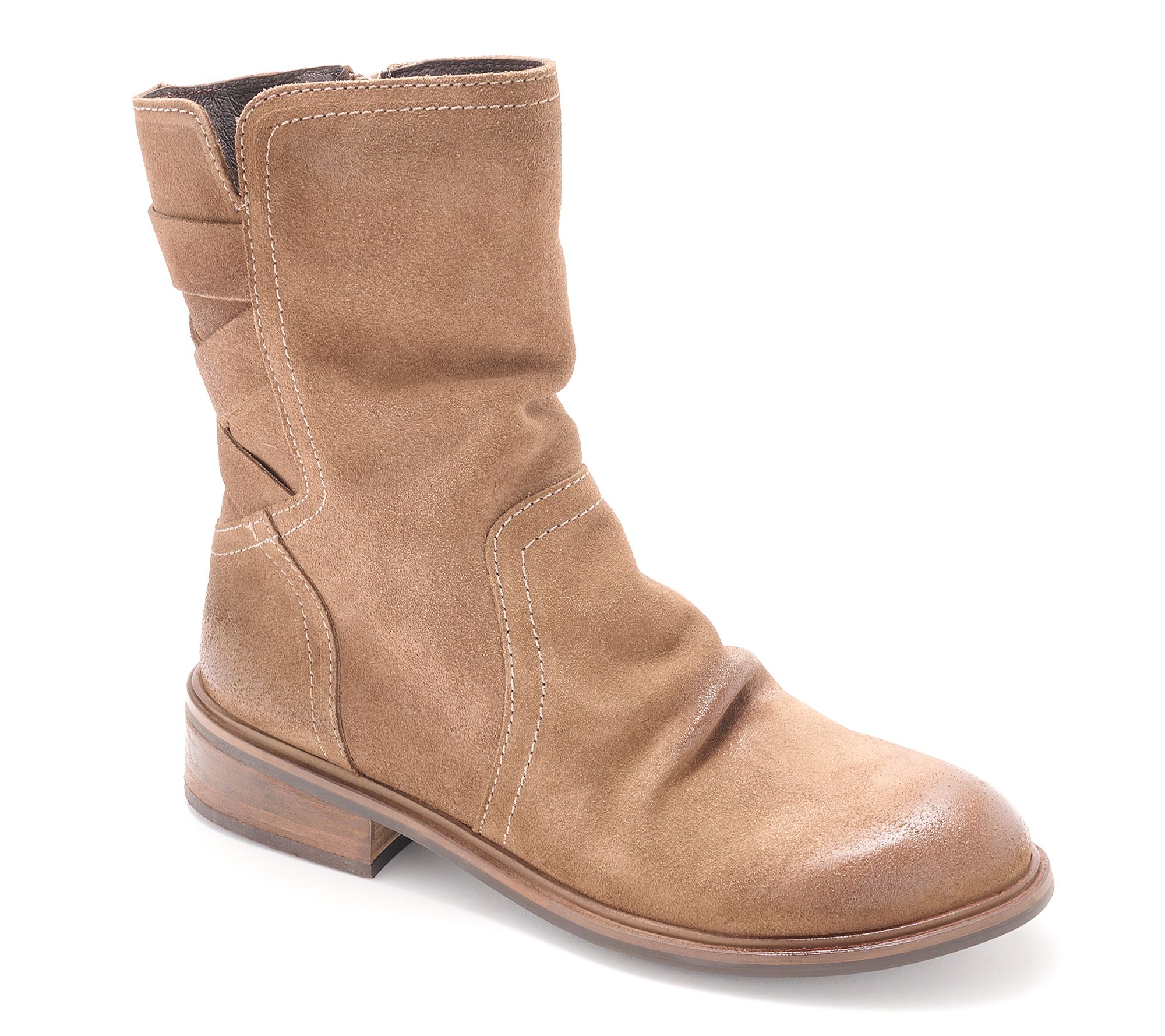 Miz Mooz Suede Mid Boots - Demy