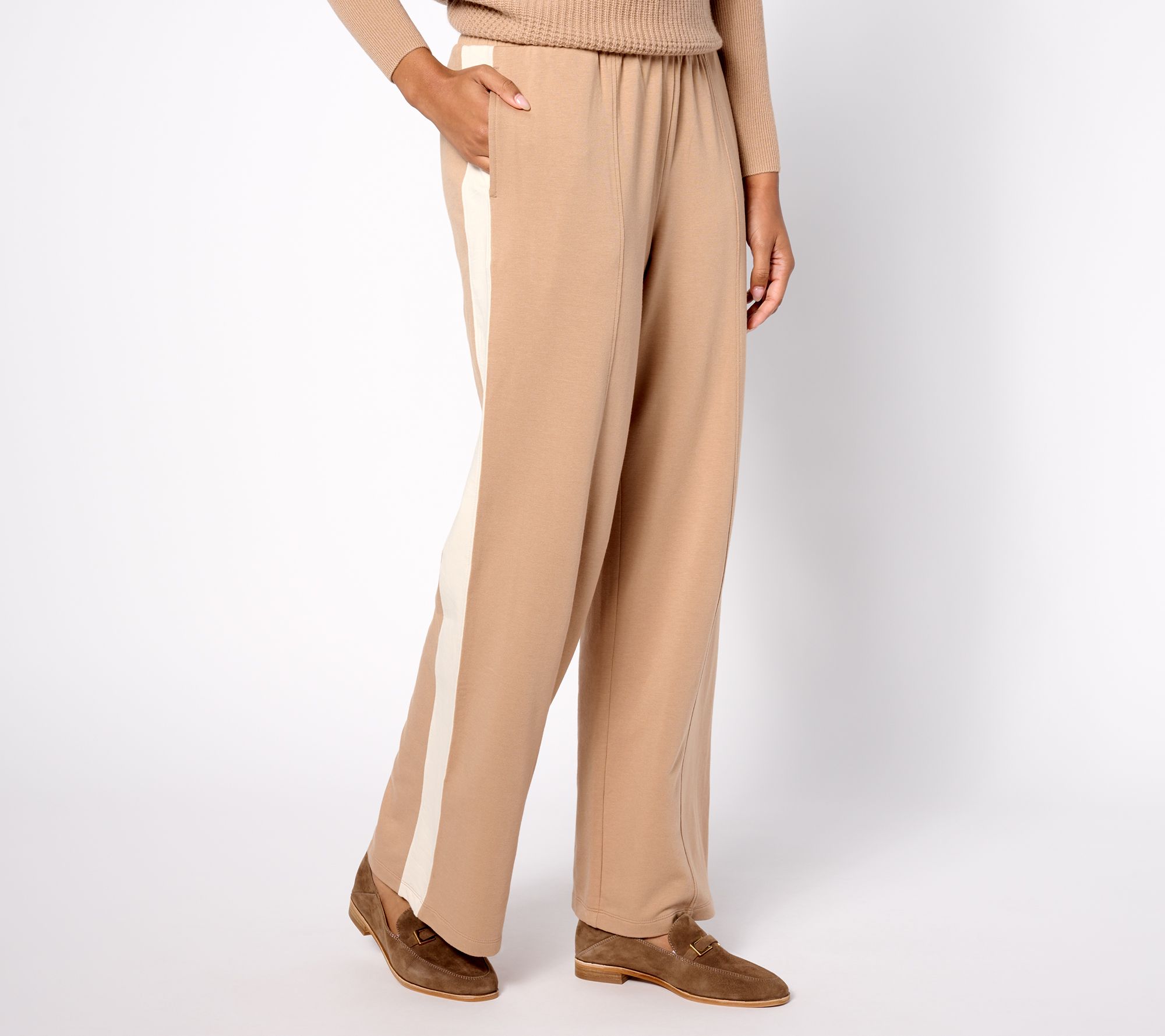 "As Is" Studio Park x Kerstin Lindquist Tall Side Stripe Knit Pant