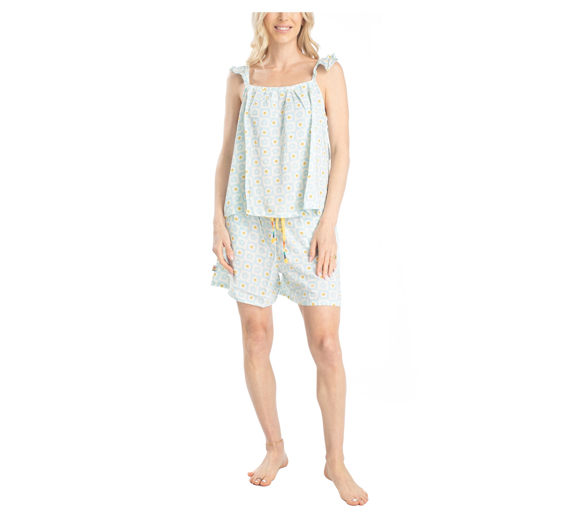  Ocean Pacific Vibes Relaxed Cami & Short Set