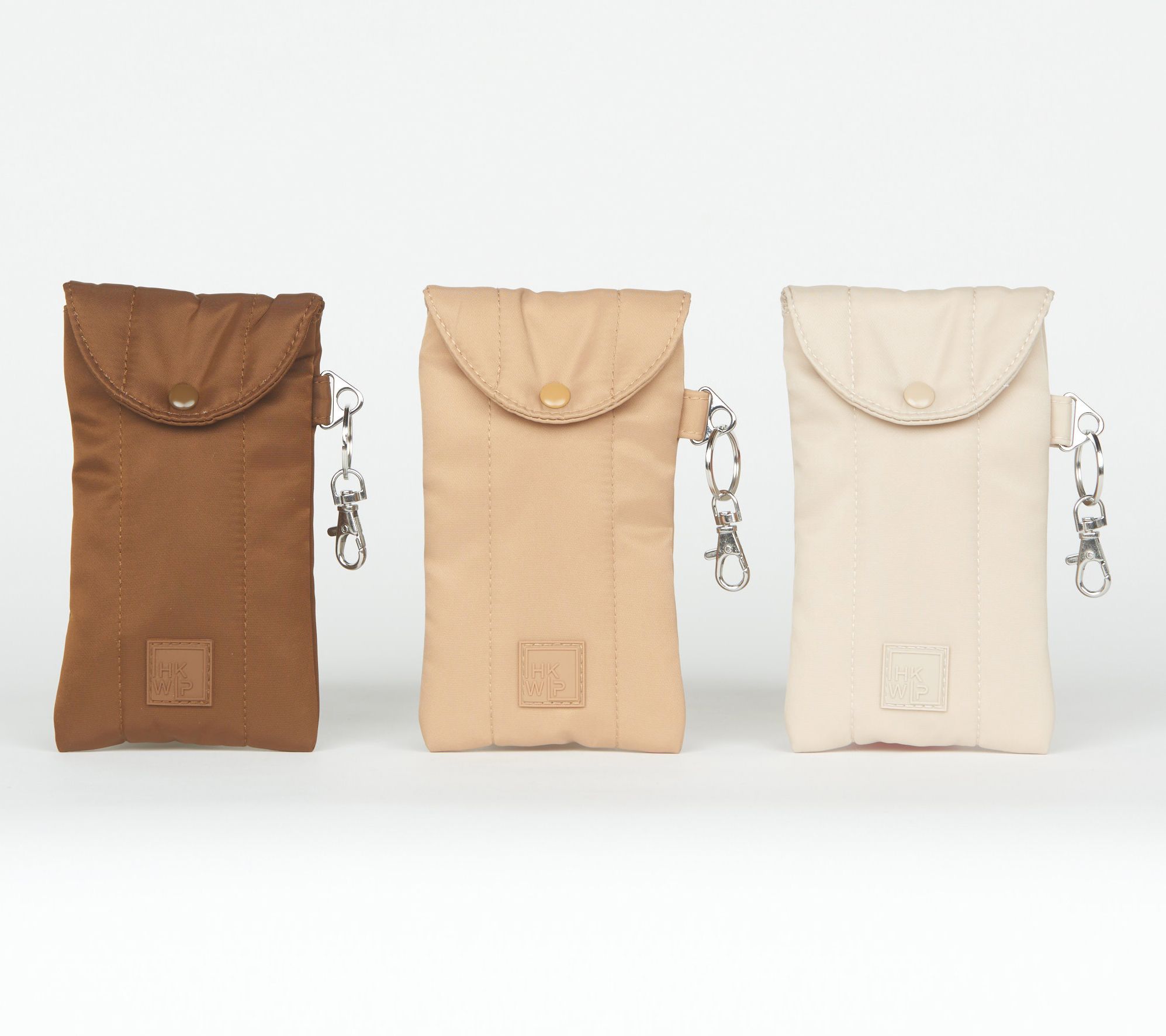 IHKWIP Set of 3 Soft Lined Clarity Glasses Case