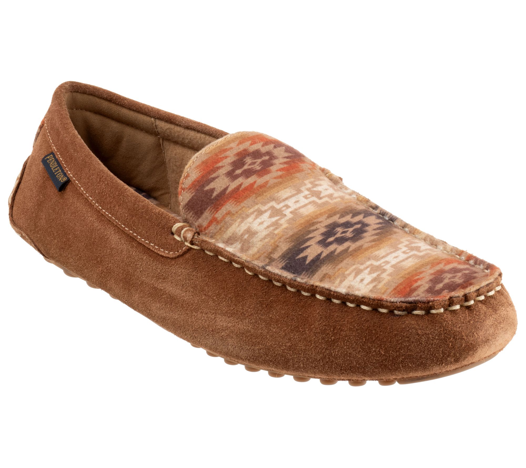Pendleton Men's Taos Leather Indoor/Outdoor Slipper