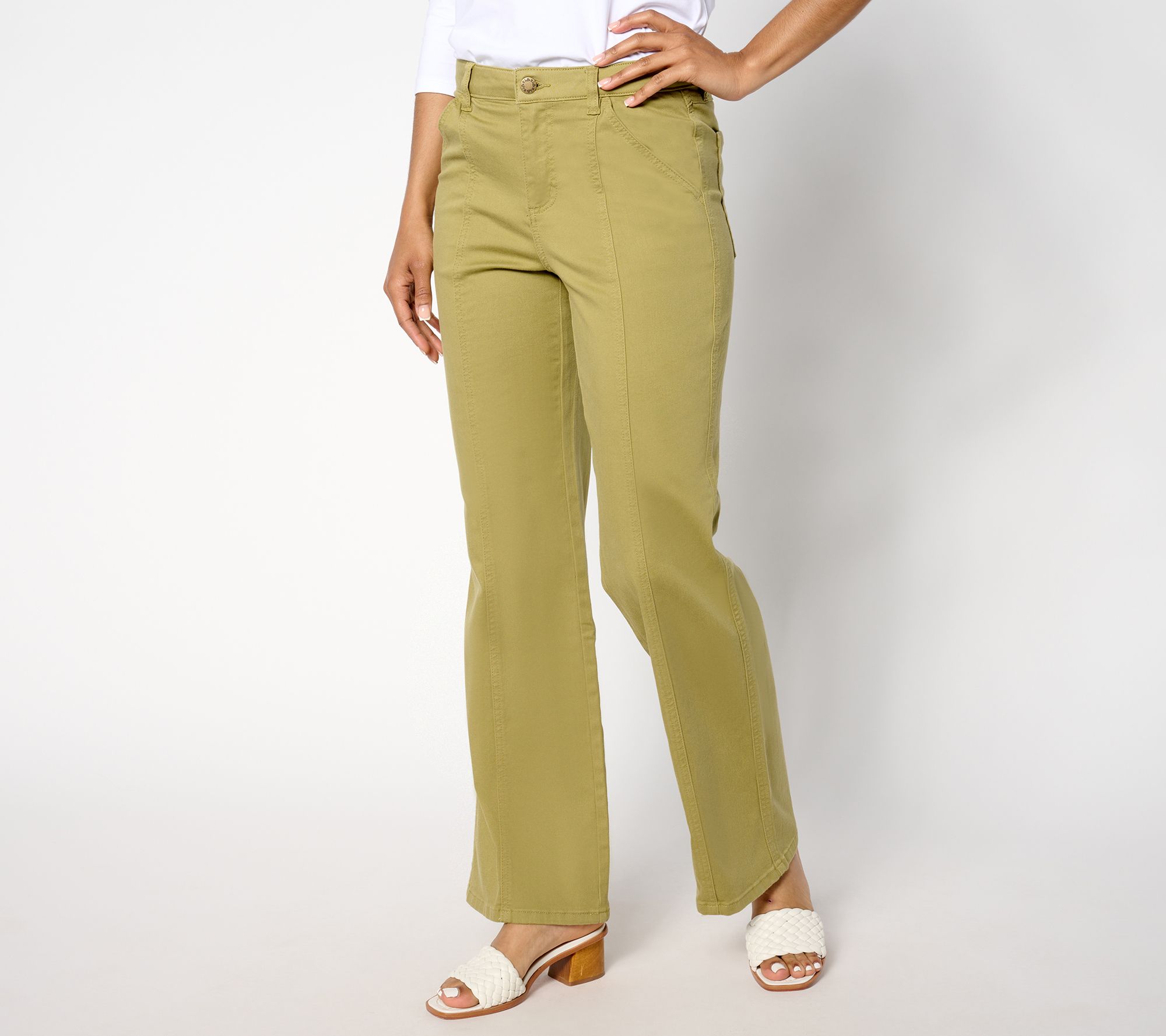 "As Is" Belle by Kim Gravel TripleLuxe Reg Twill Seamed to Perfection Jean
