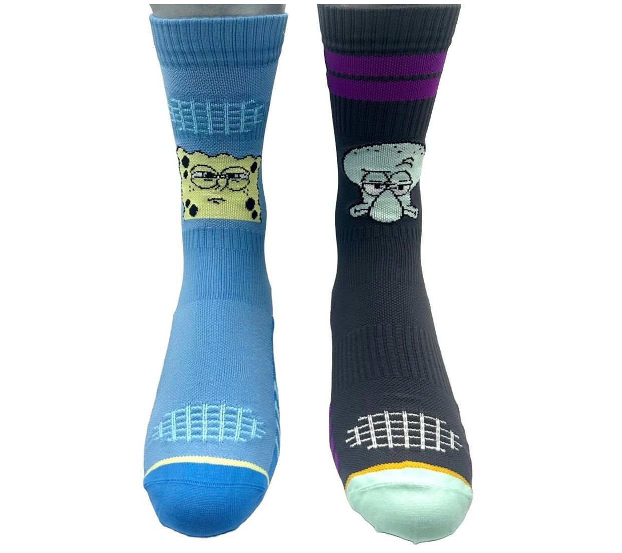 Men's Active Fit Set of 2 Character Crew Socks
