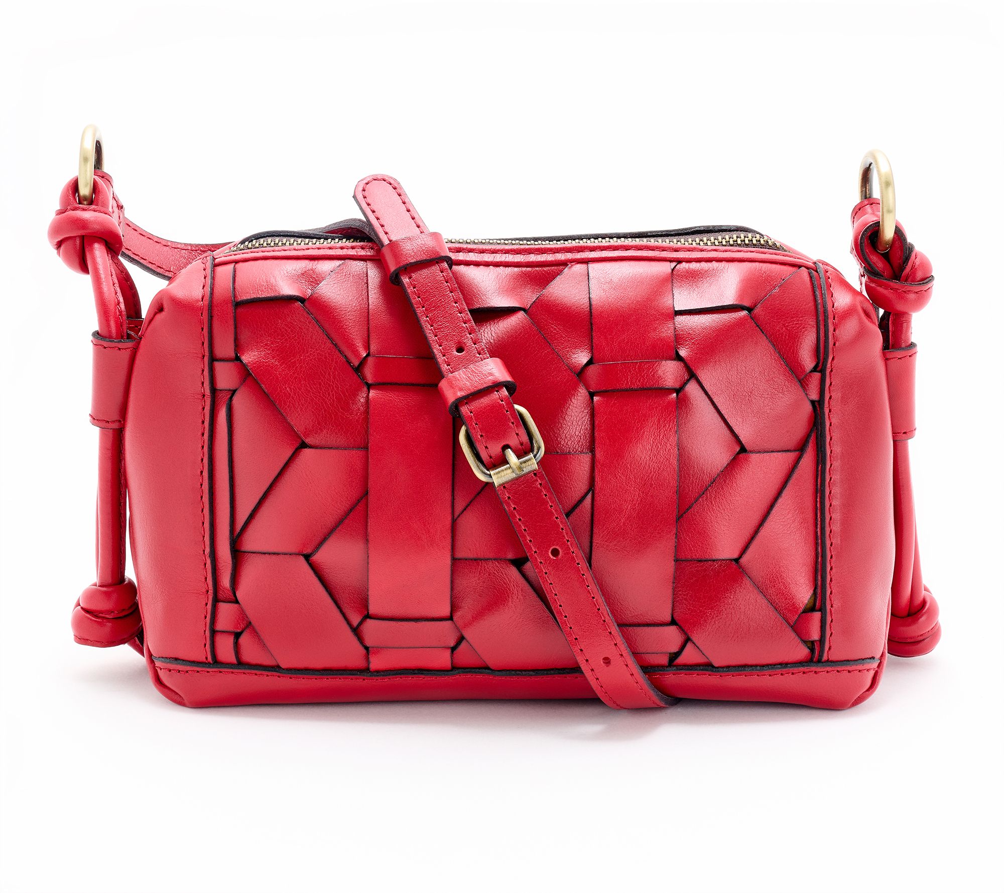 Patricia Nash Woven Leather Livadia Shoulder Bag