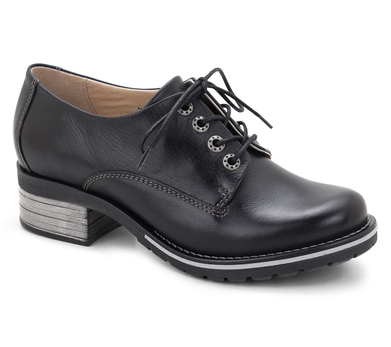 Dromedaris Kaley Pearl Leather Shoes