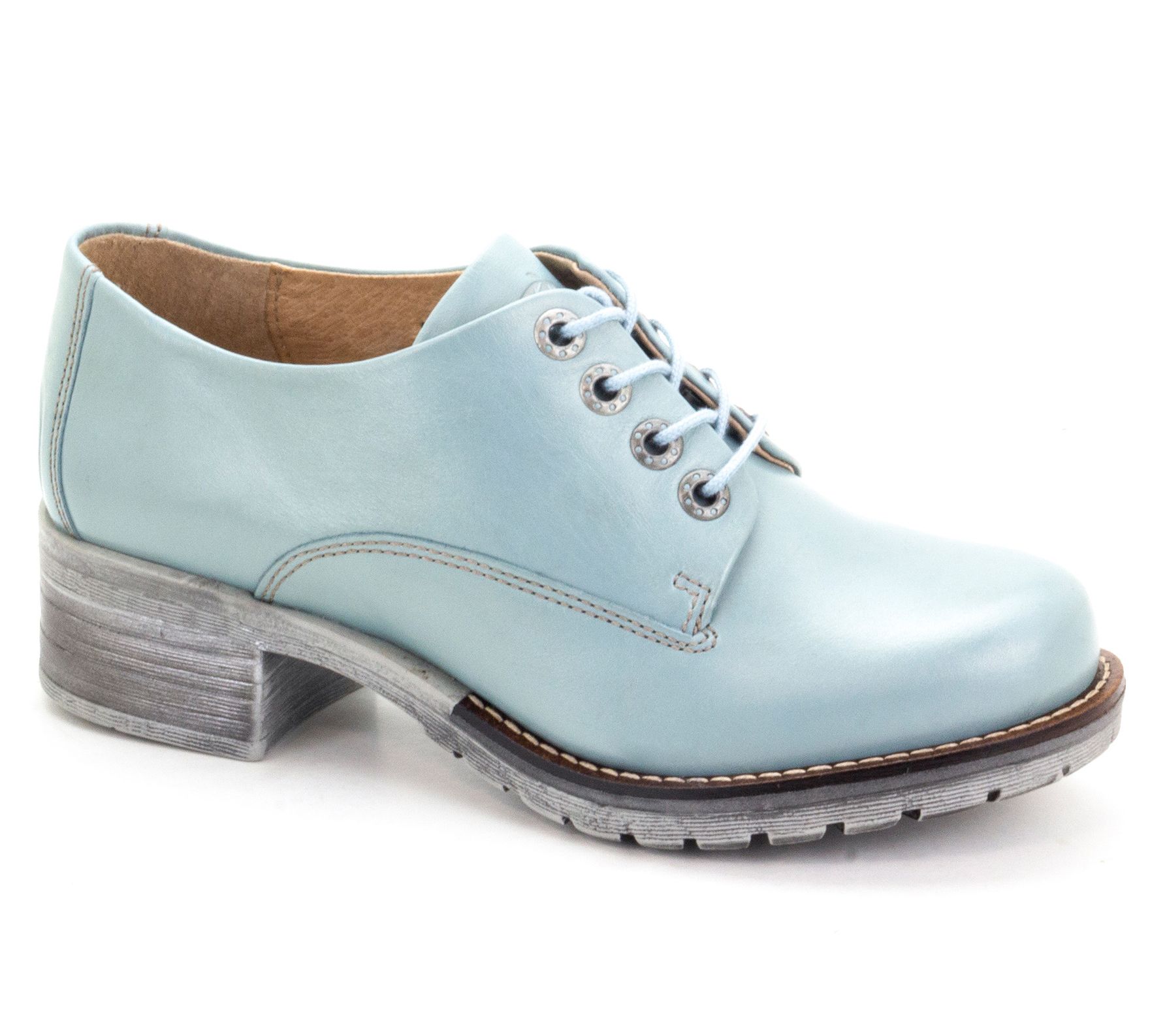 Dromedaris Kaley Pearl Leather Shoes