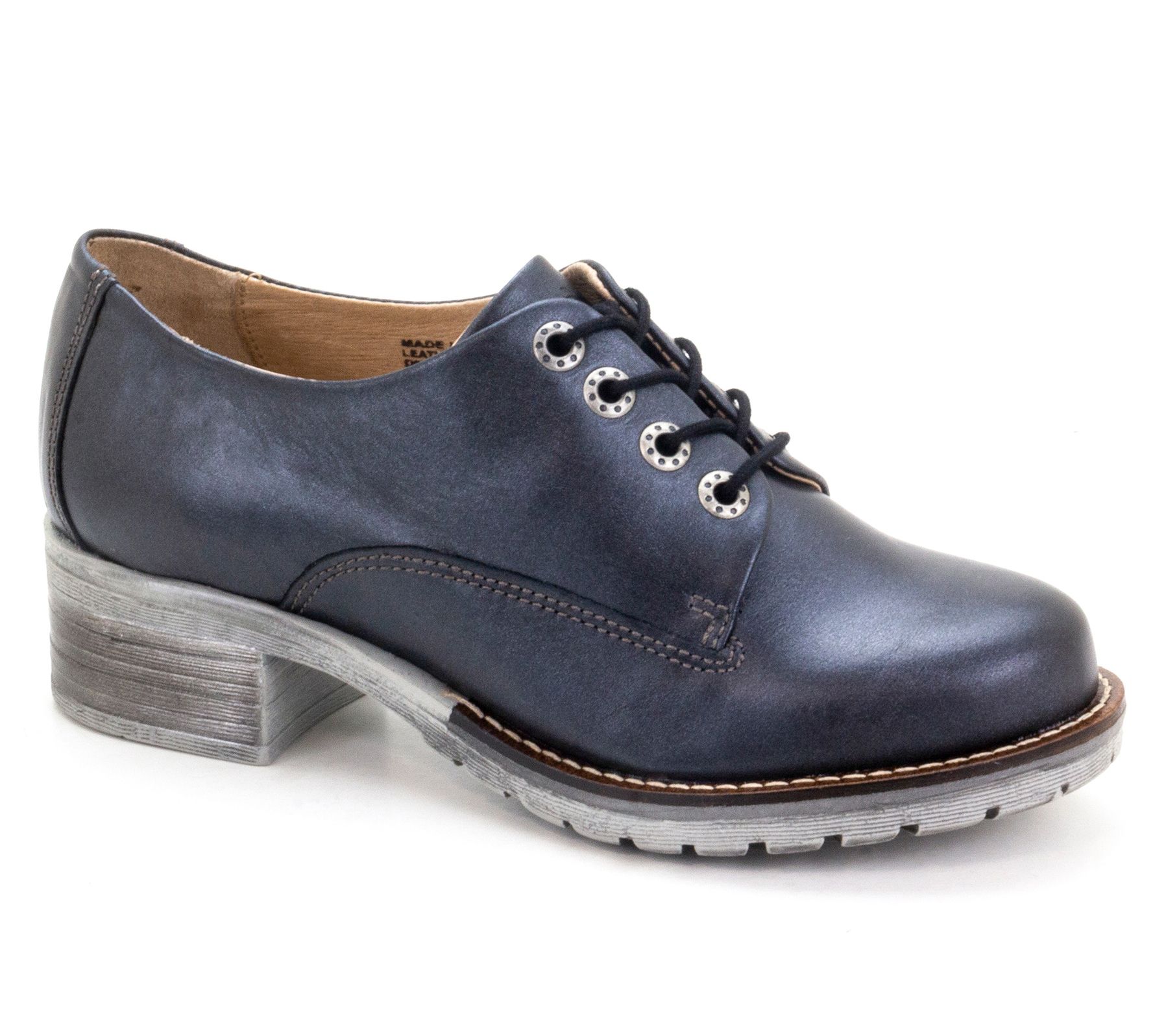 Dromedaris Kaley Pearl Leather Shoes