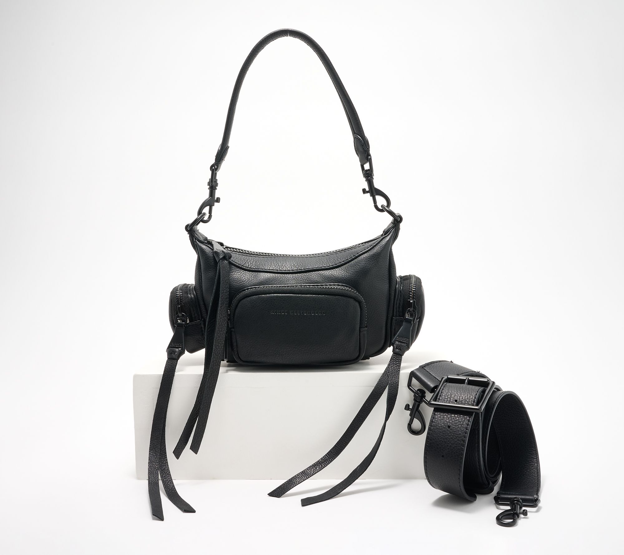 "As Is" Aimee Kestenberg Leather Away We Go Mini Crossbody
