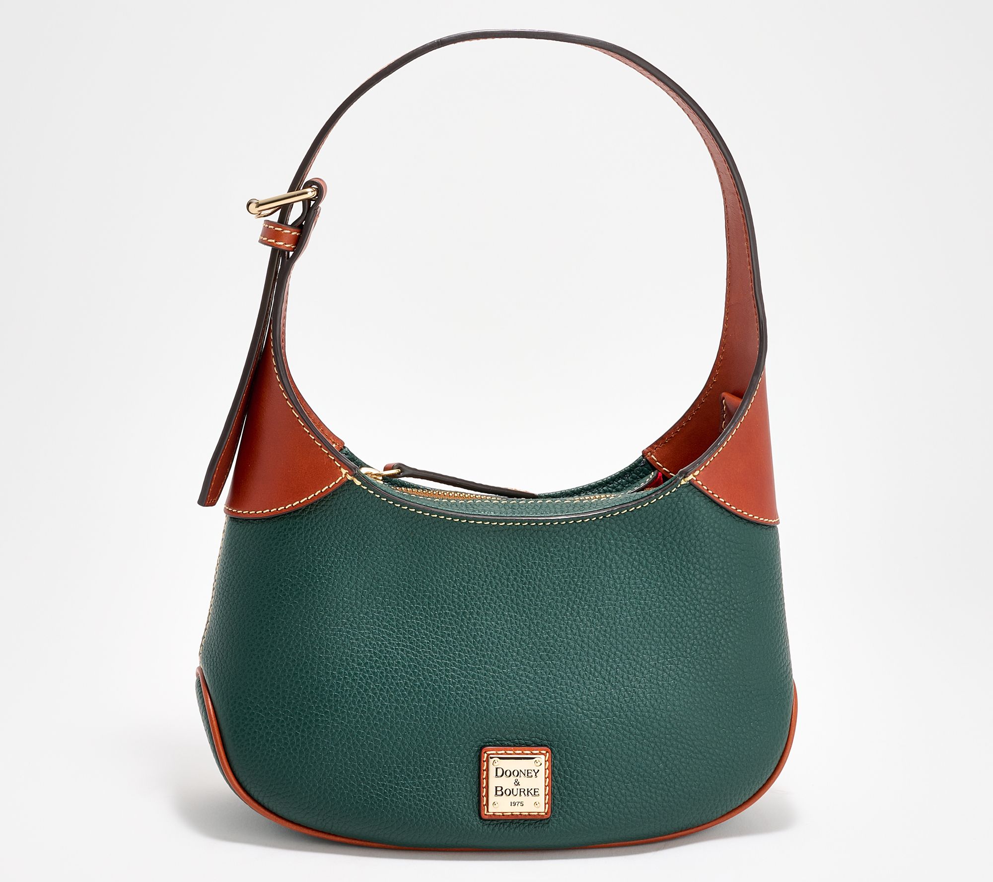 Dooney & Bourke Pebble Leather Hobo Shoulder Bag