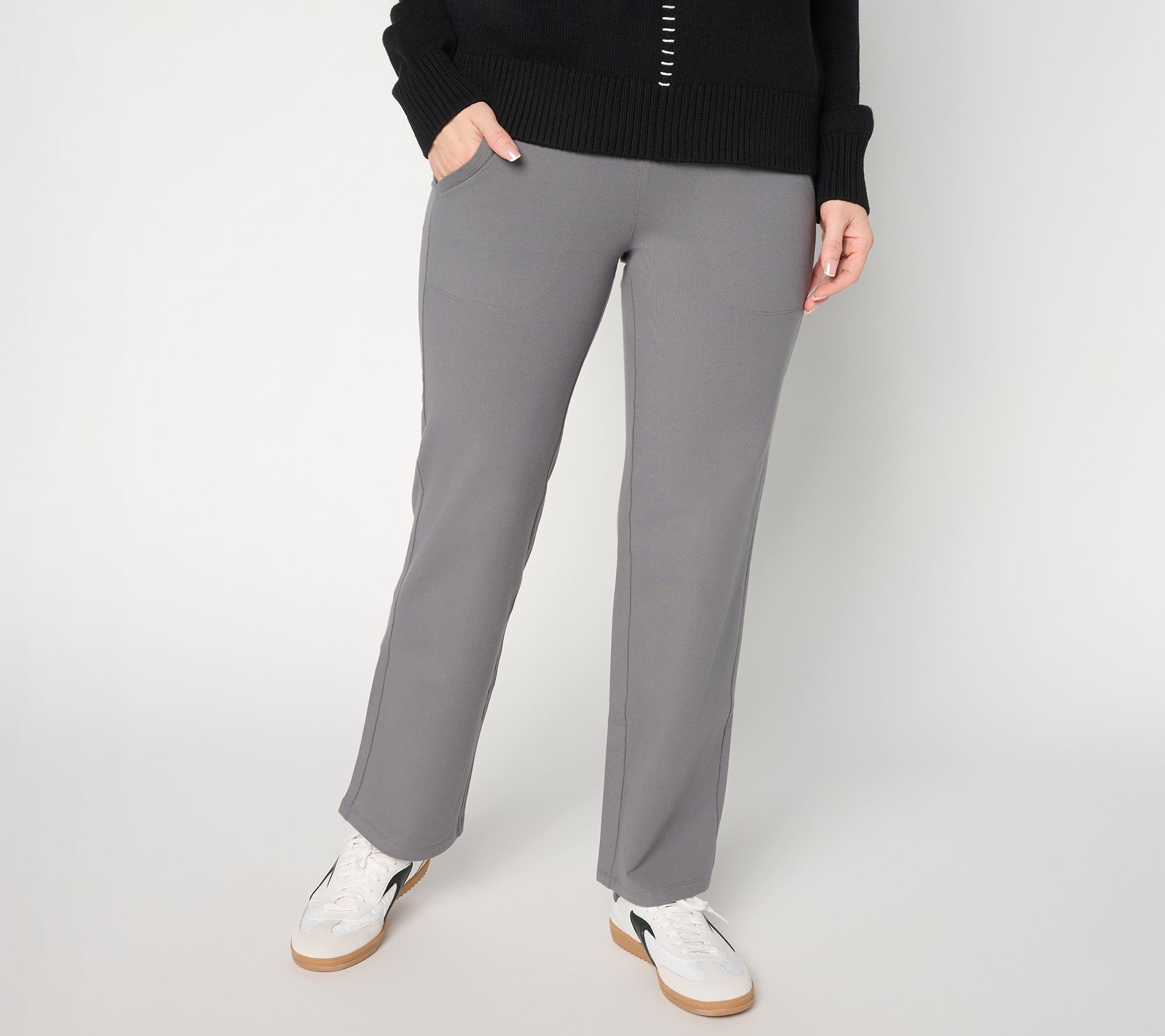 Women with Control Petite 86/14 Wide Leg Ankle Pants