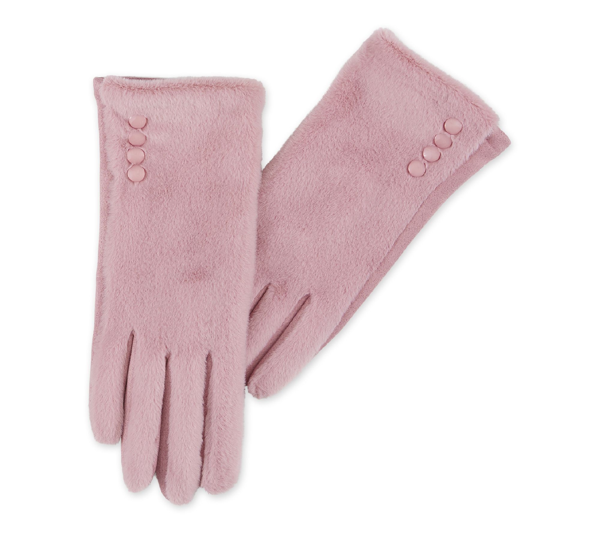Hadley Wren Noelle Button Detail Touchscreen Gloves