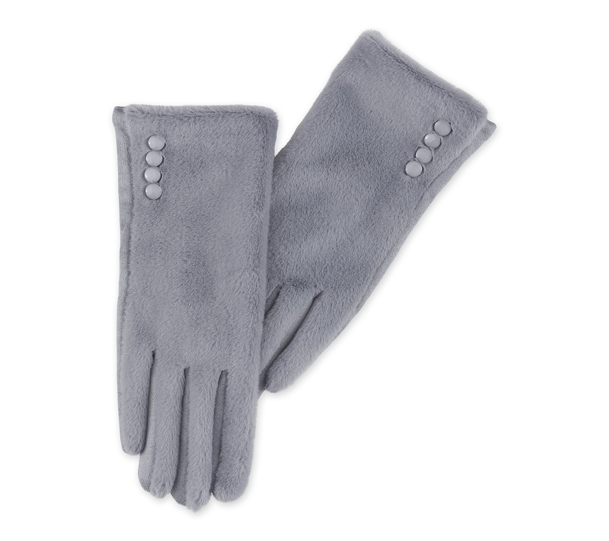 Hadley Wren Noelle Button Detail Touchscreen Gloves