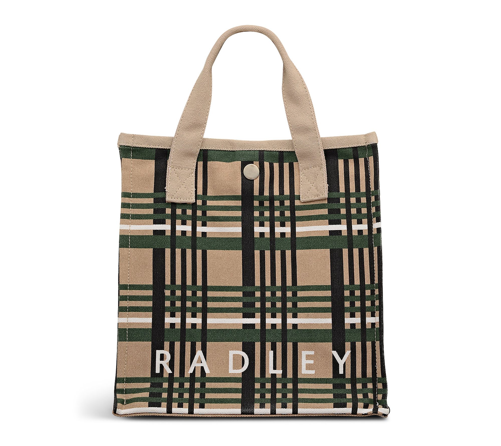 RADLEY Check Small Open Top Grab Bag