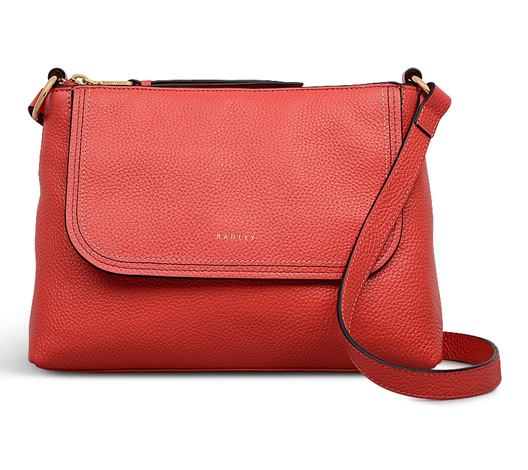 RADLEY Colwyn Road Small Zip Top Leather Crossbody