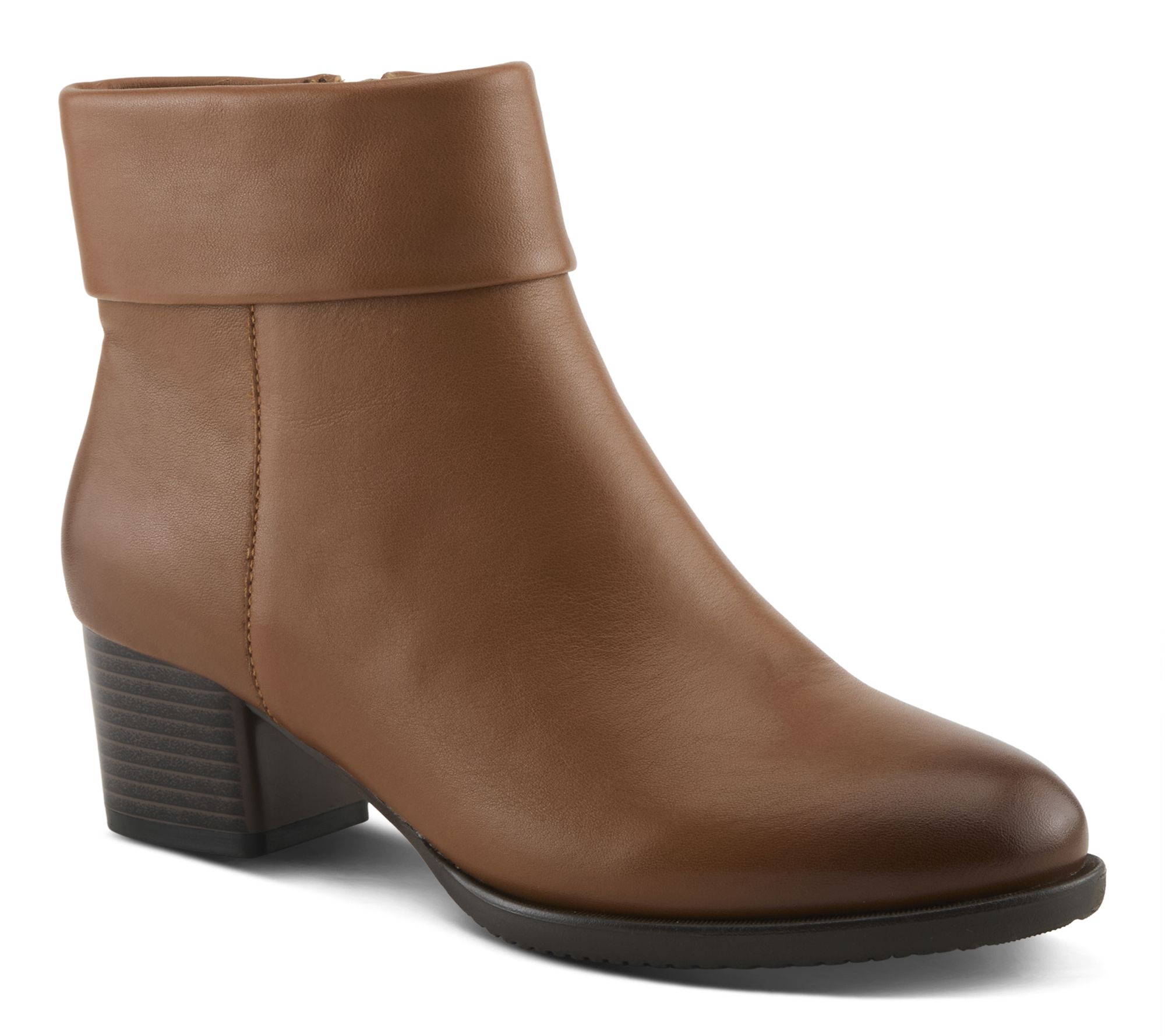 Spring Step Leather Booties - Talpa
