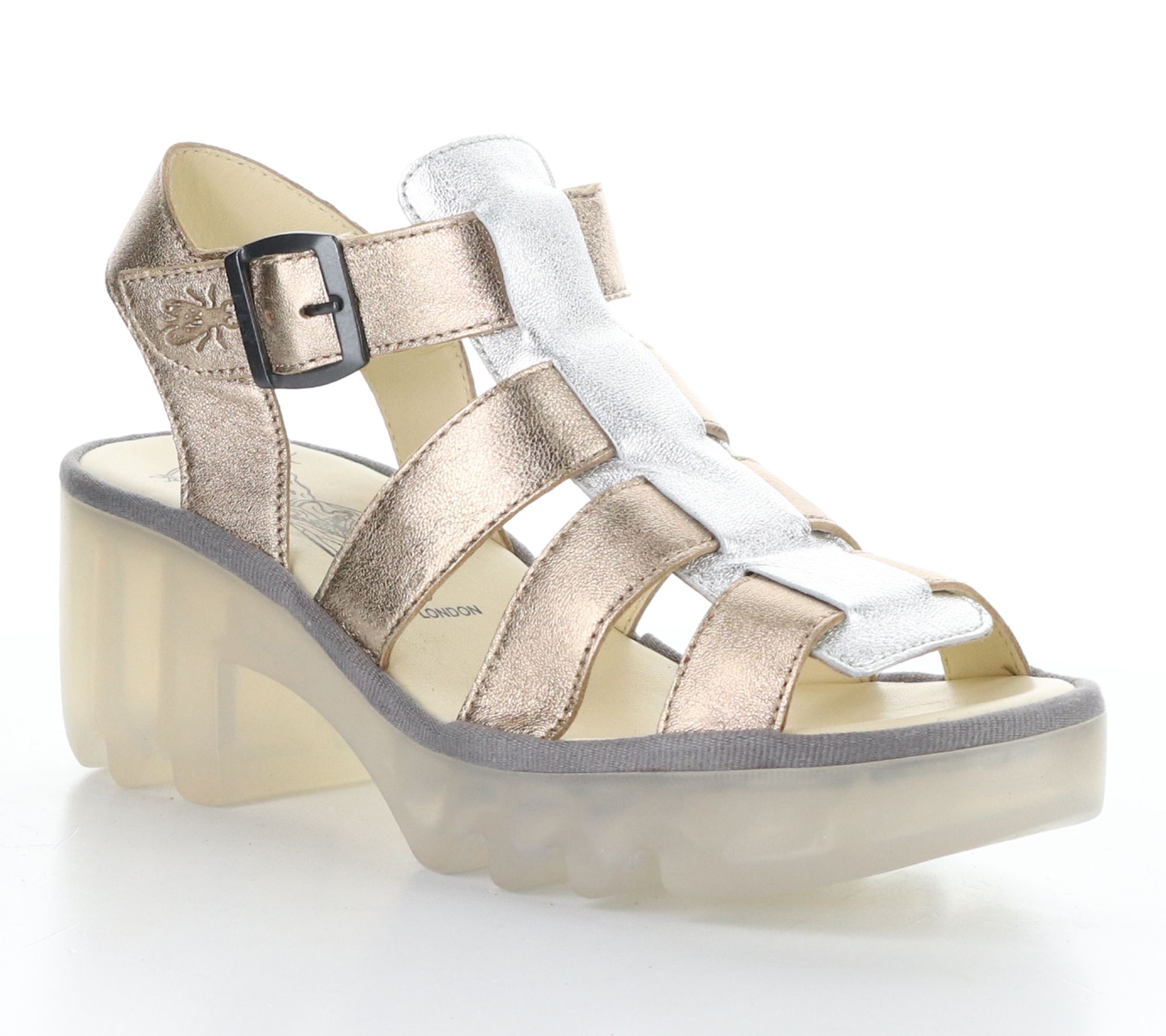 Fly London Laminato Leather Sandals - Terf614Fly