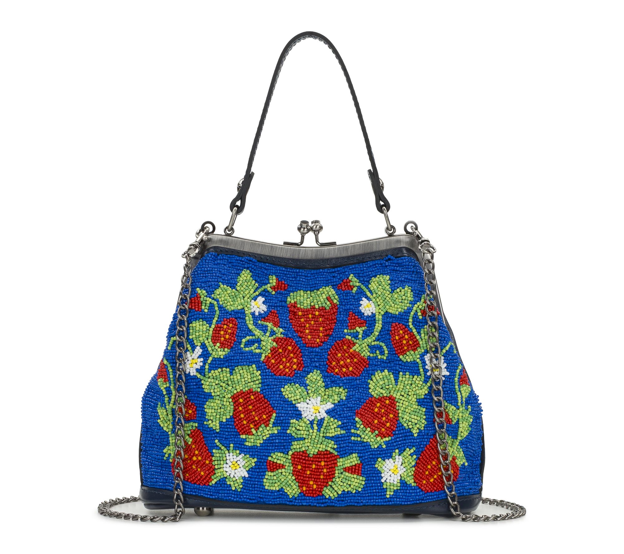 Patricia Nash Laureana Frame - Strawberry Beaded