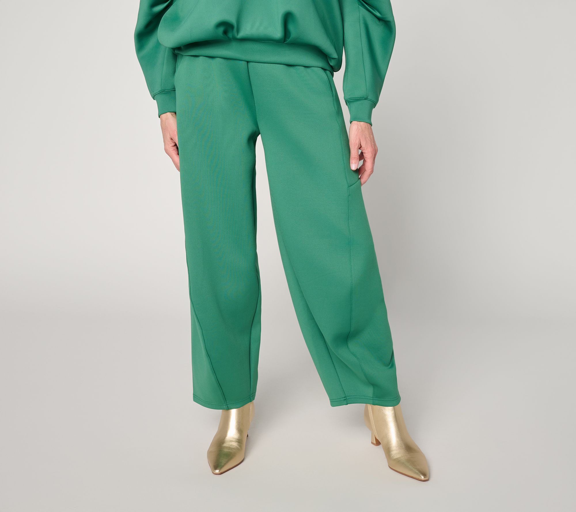 "As Is" Carla Rockmore Collection Reg Statement Scuba Sweatpants