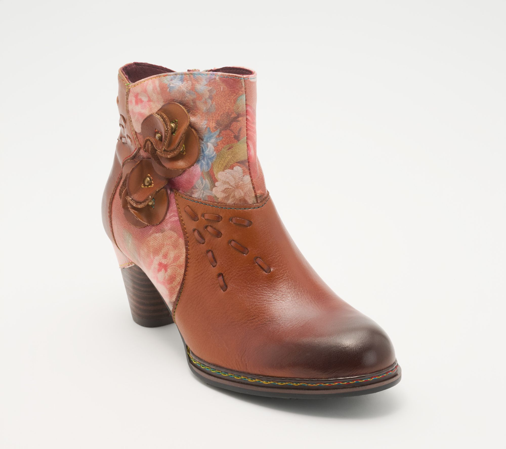 L'Artiste by Spring Step Leather Heeled Boot - MyNewFave