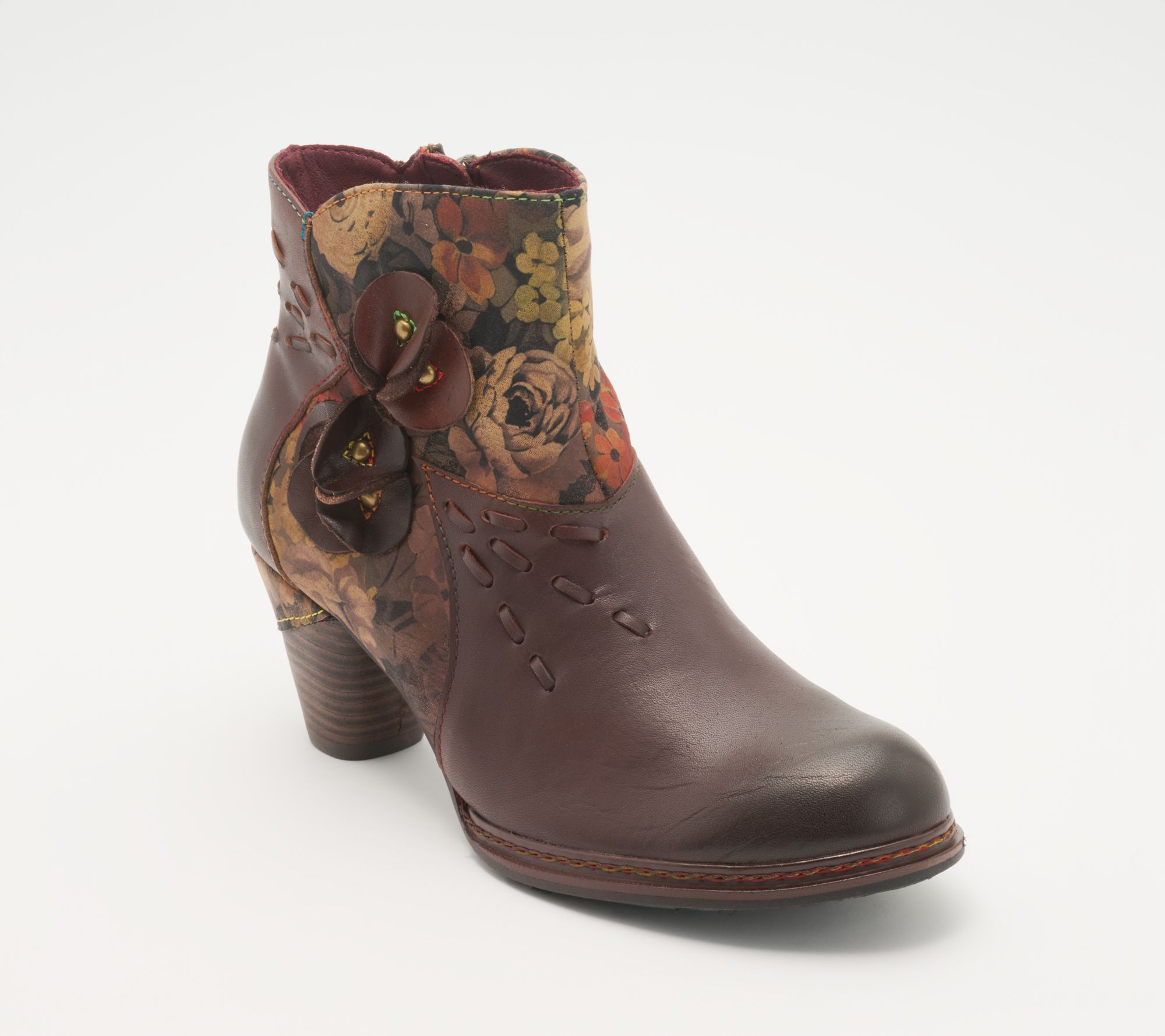 L'Artiste by Spring Step Leather Heeled Boot - MyNewFave