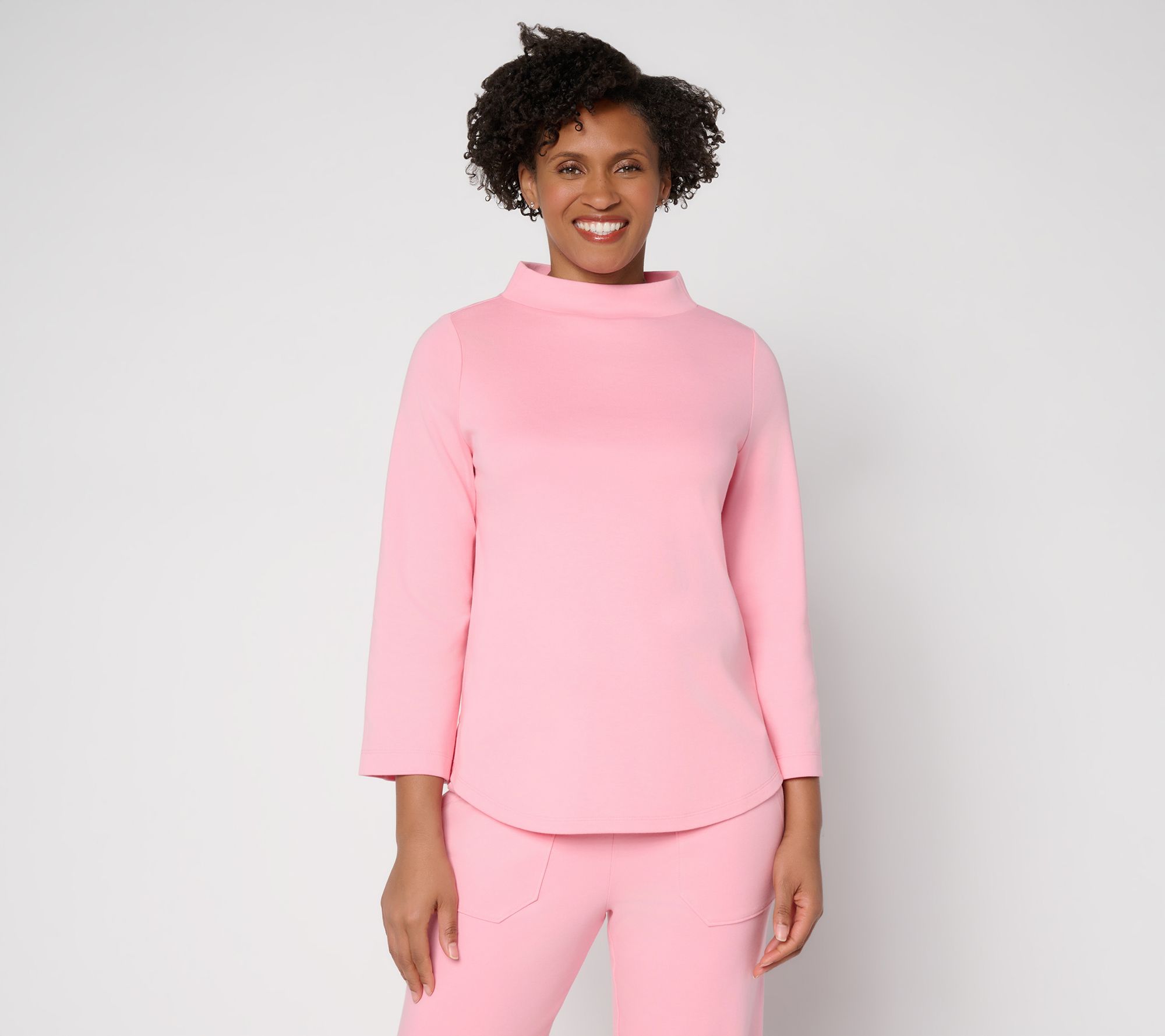 "As Is" Martha Stewart Signature Pet Skylands Knit Bracelet Top