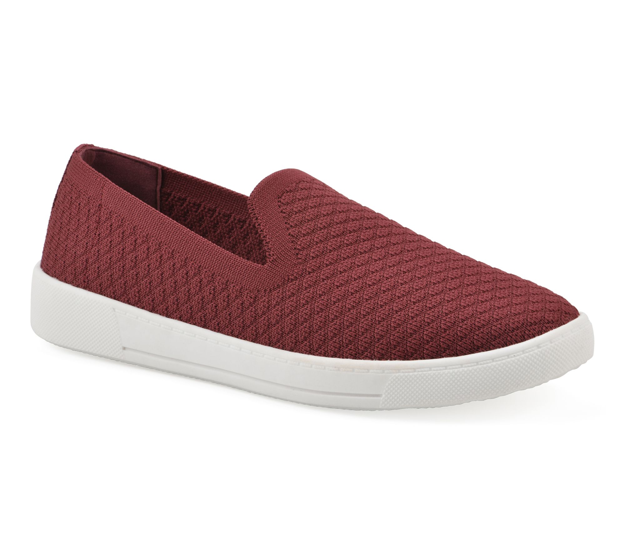White Mountain Slip-On Sneakers -Upstay