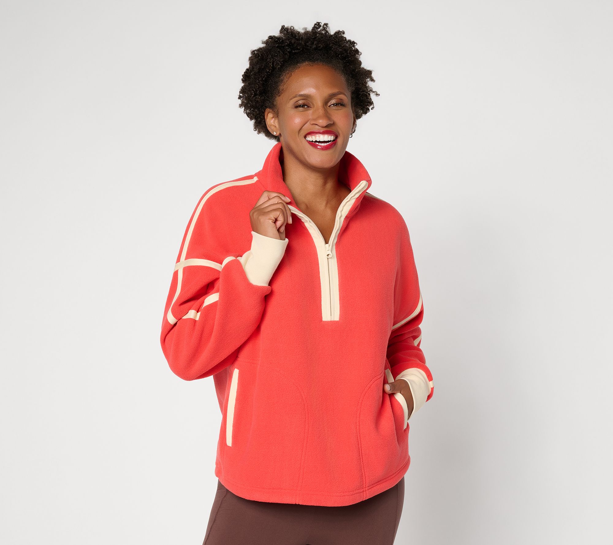 G.I.L.I Slay the Day Fleece Half Zip Pullover